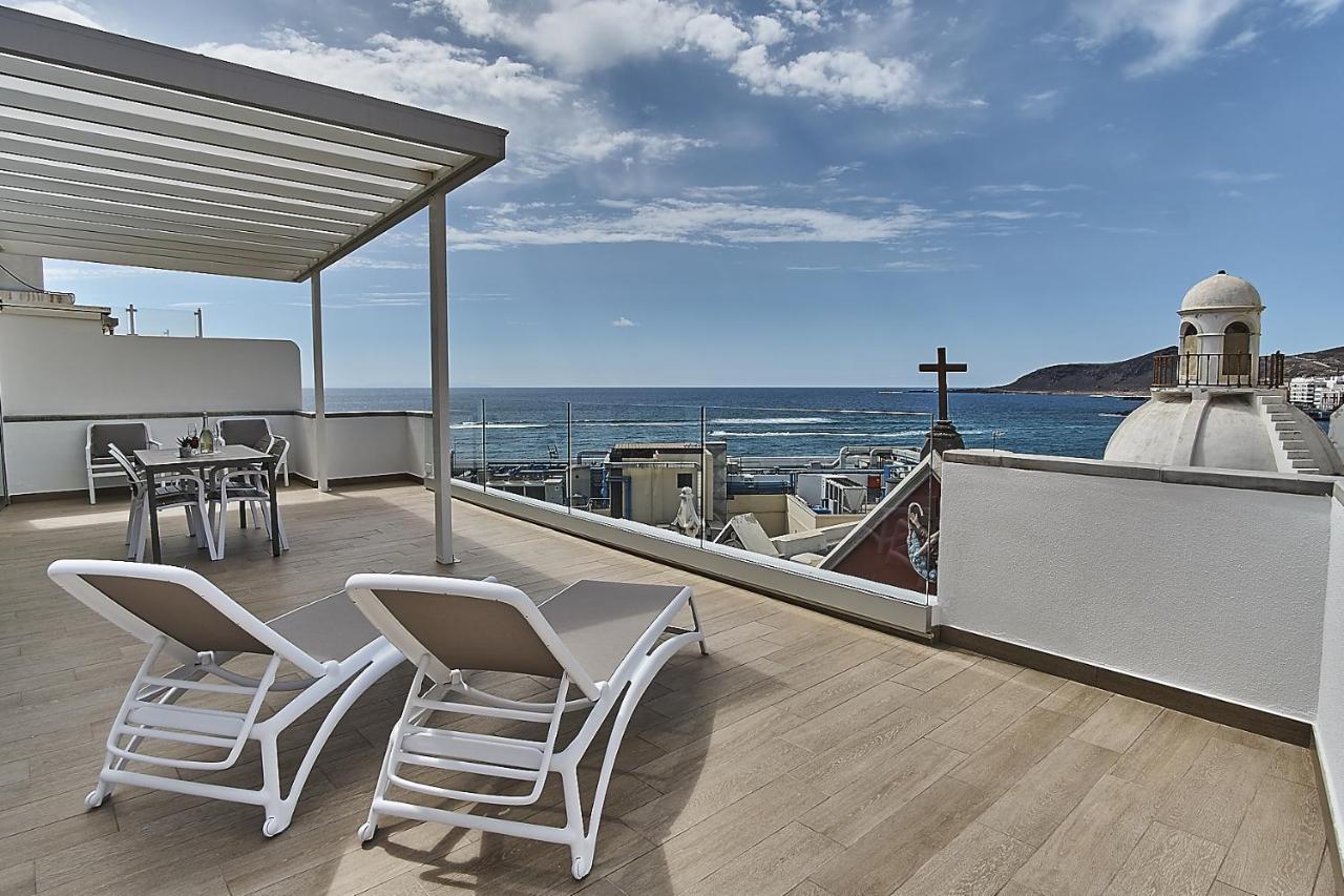 Malibu Canteras Atico 23 Vista Mar - Seaview Penthouse (Adults Only) Las Palmas de Gran Canaria Luaran gambar