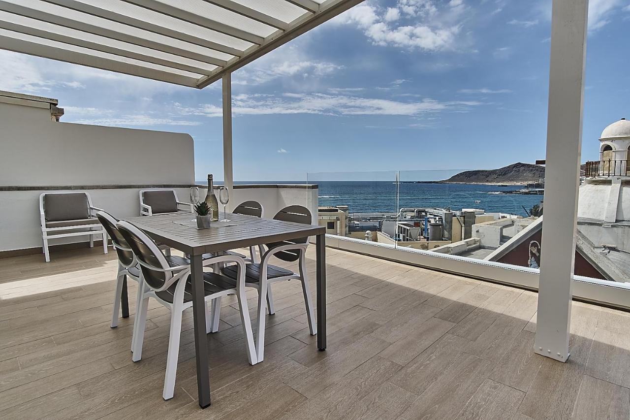 Malibu Canteras Atico 23 Vista Mar - Seaview Penthouse (Adults Only) Las Palmas de Gran Canaria Luaran gambar