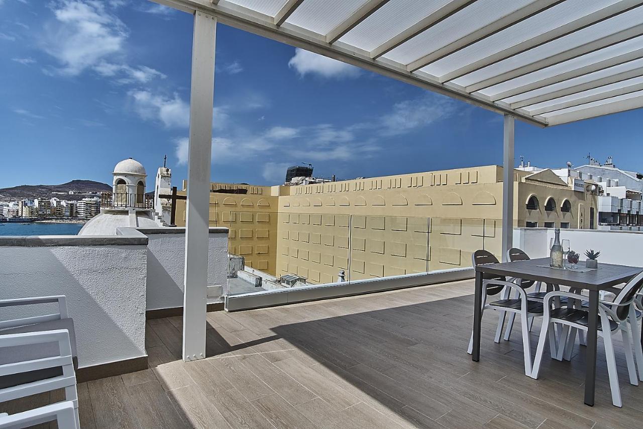Malibu Canteras Atico 23 Vista Mar - Seaview Penthouse (Adults Only) Las Palmas de Gran Canaria Luaran gambar
