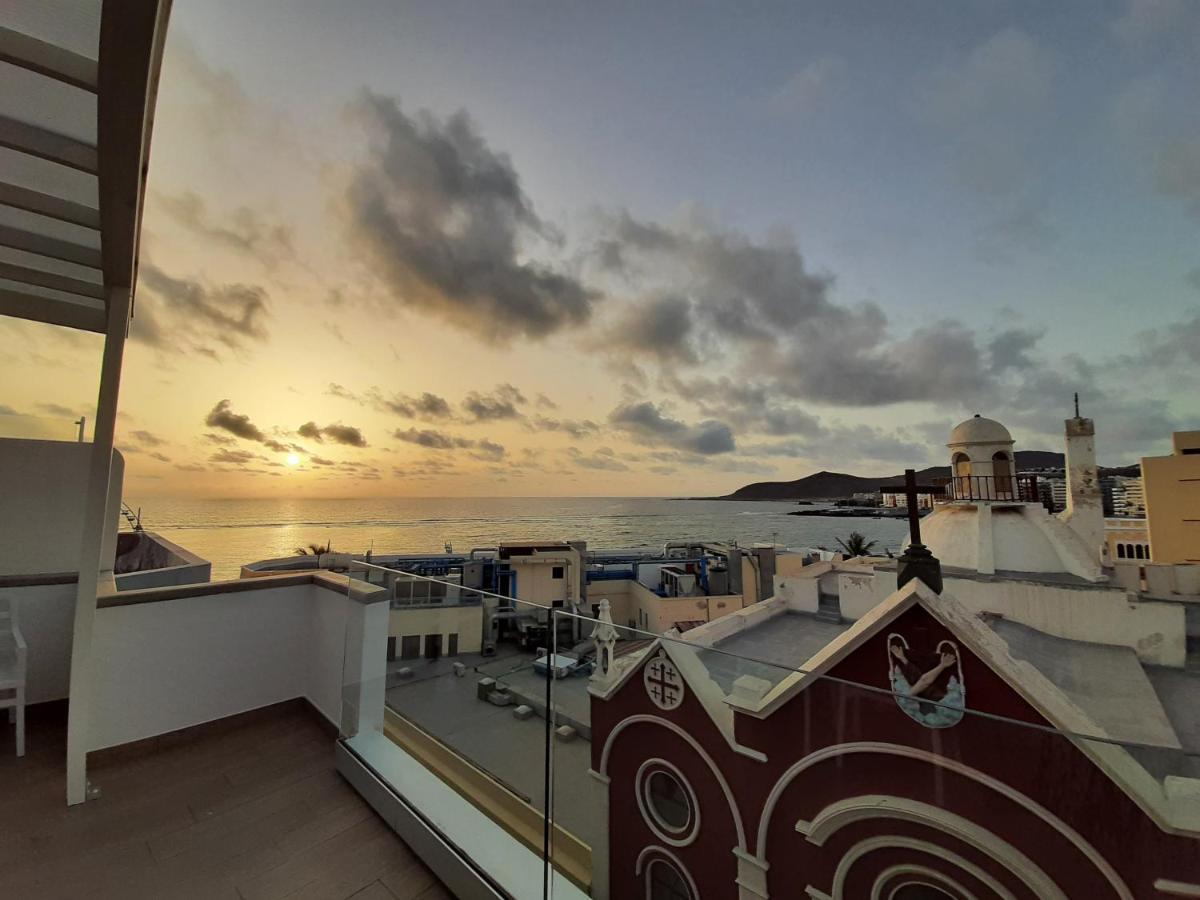 Malibu Canteras Atico 23 Vista Mar - Seaview Penthouse (Adults Only) Las Palmas de Gran Canaria Luaran gambar
