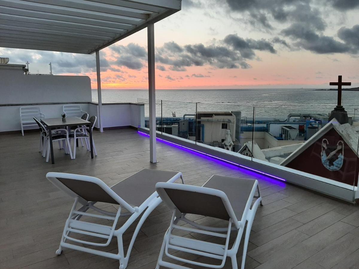 Malibu Canteras Atico 23 Vista Mar - Seaview Penthouse (Adults Only) Las Palmas de Gran Canaria Luaran gambar